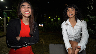 Public Pickup - We Met Her In A Park And Made Her Join A Threesome